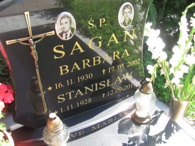 Stanisław Sagan 1928 Trzebnica - Grobonet - Wyszukiwarka osób pochowanych