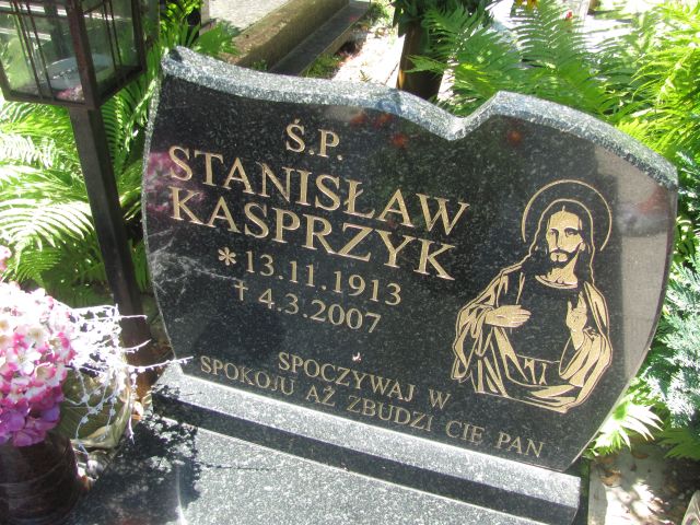 Grób Stanisław Kasprzyk