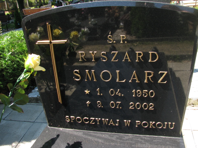 Ryszard Smolarz 1950 Trzebnica - Grobonet - Wyszukiwarka osób pochowanych