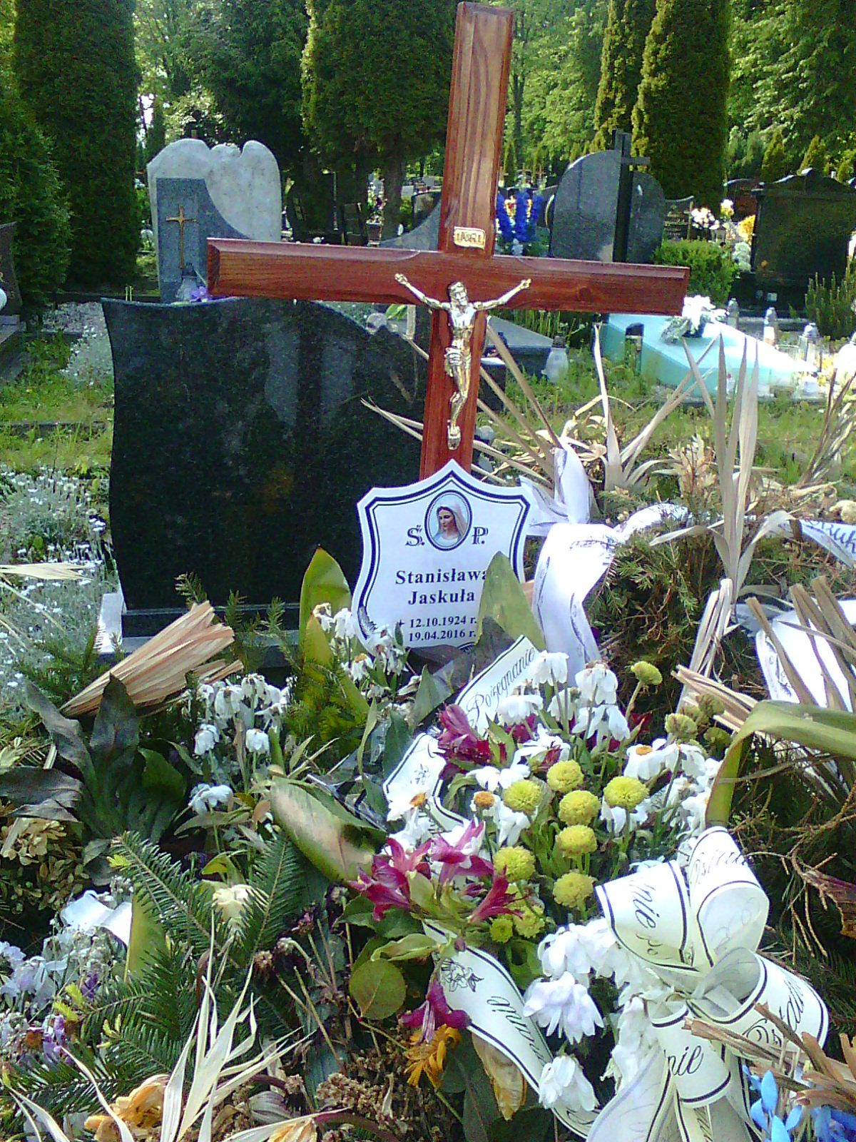 Grób Stanisława Jaskuła