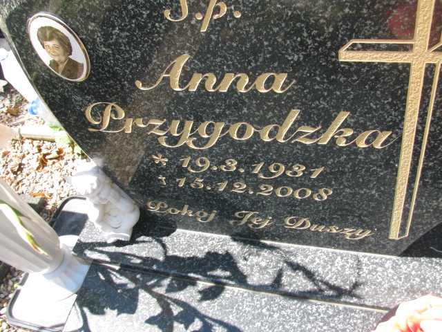 Anna Przygodzka 1931 Trzebnica - Grobonet - Wyszukiwarka osób pochowanych