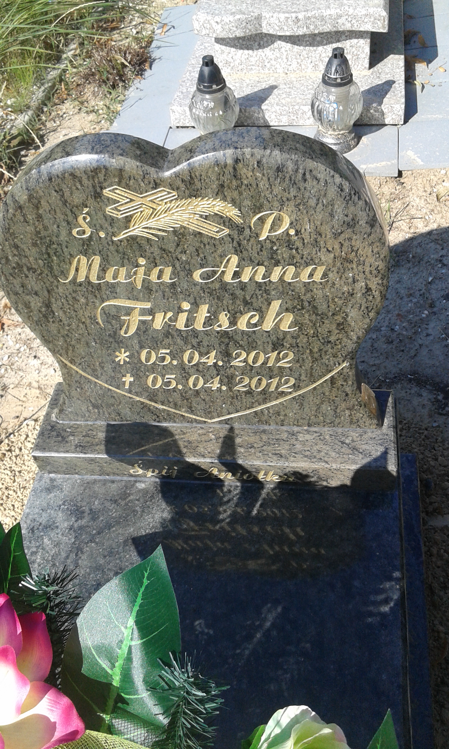 Maja Anna Fritsch 2012 Trzebnica - Grobonet - Wyszukiwarka osób pochowanych