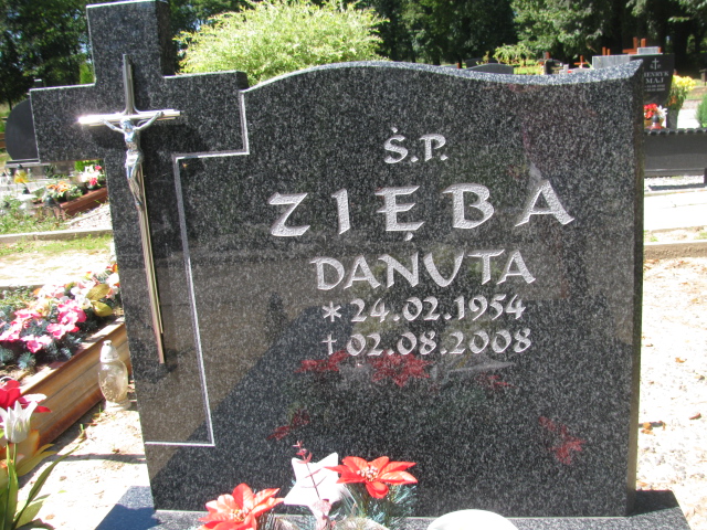 Jacek Zięba 1984 Trzebnica - Grobonet - Wyszukiwarka osób pochowanych