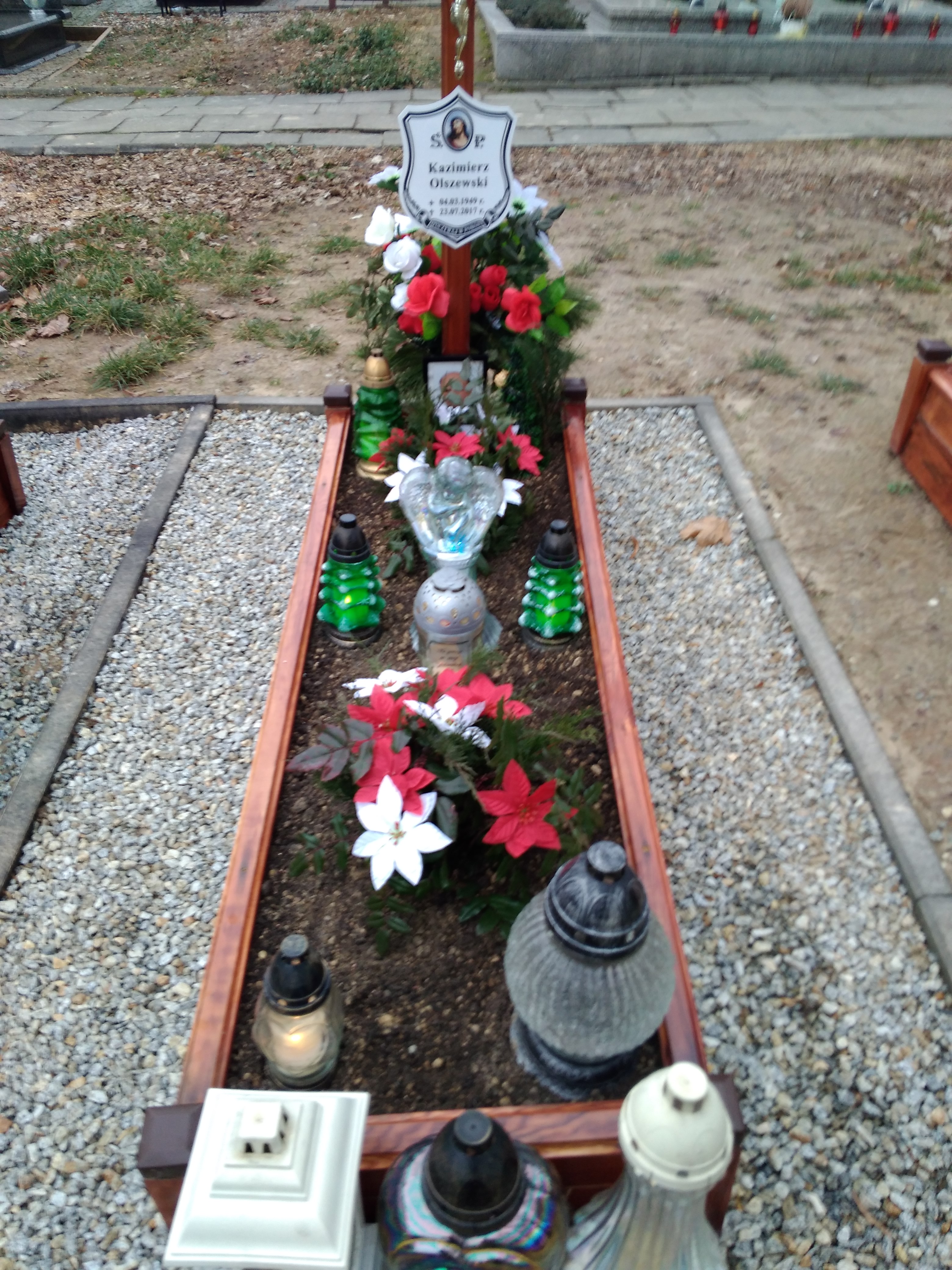 Grób Kazimierz  Olszewski