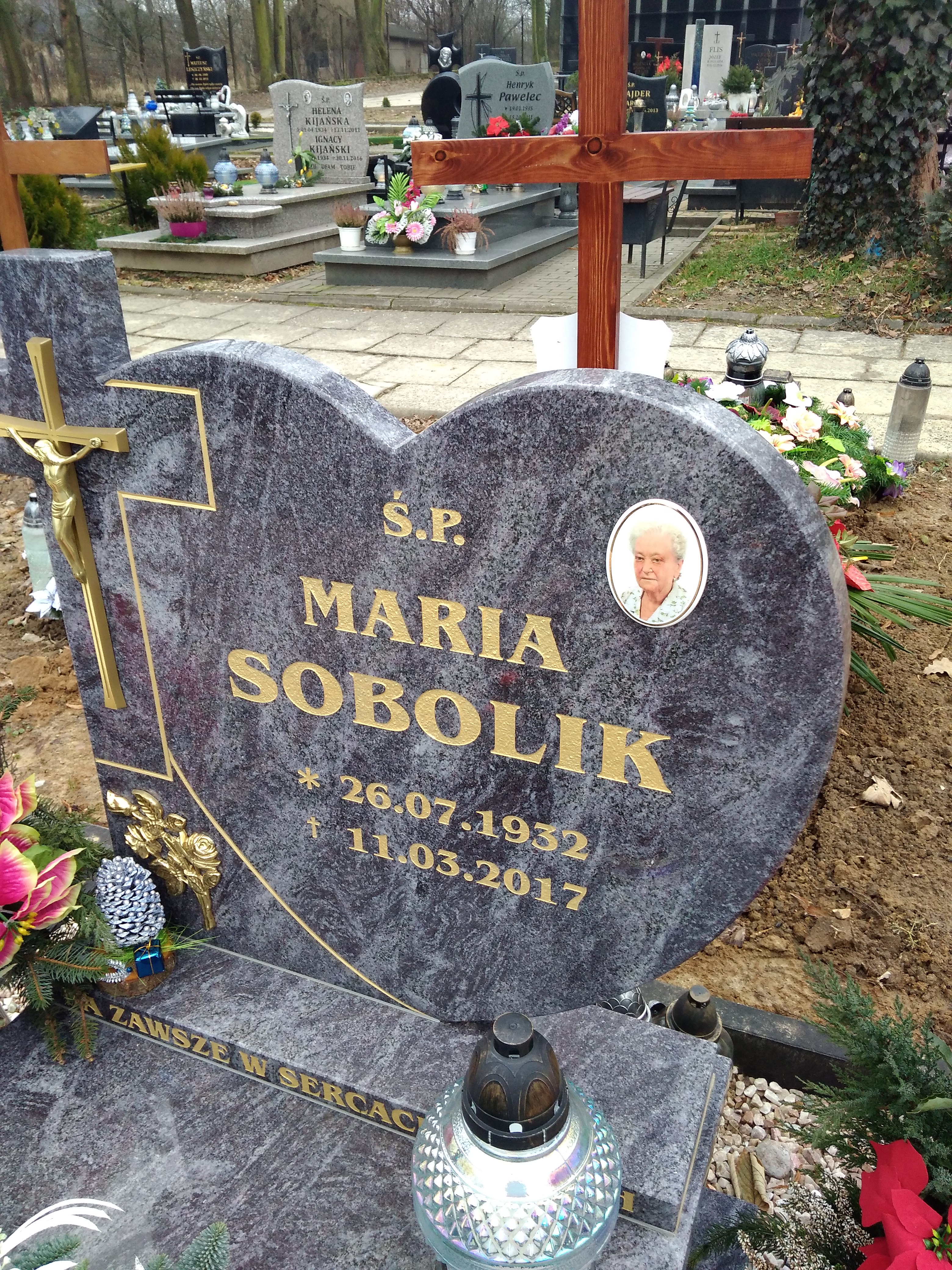 Grób Maria Sobolik