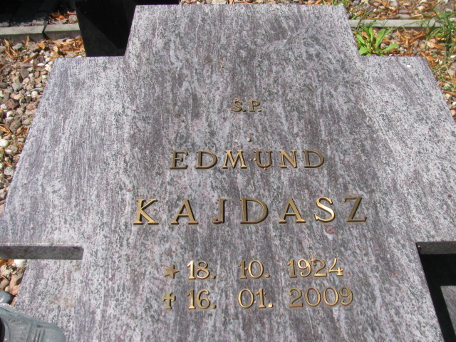 Edmund Kajdasz 1924 Trzebnica - Grobonet - Wyszukiwarka osób pochowanych