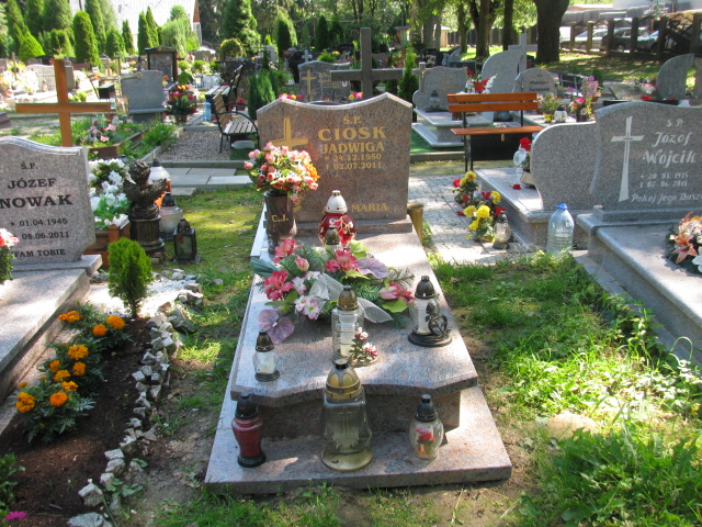 Grób Jadwiga Ciosk