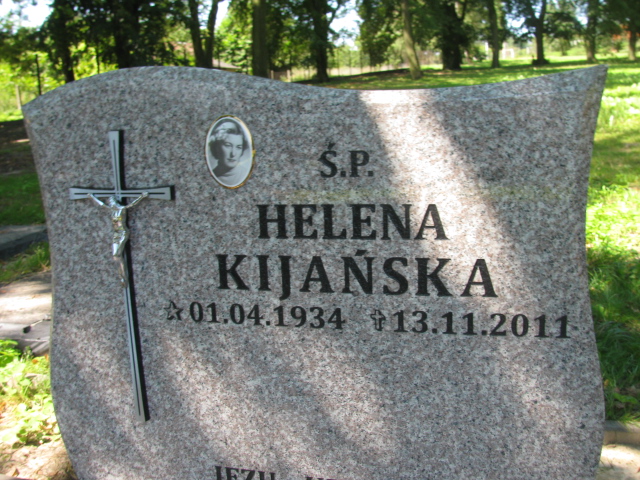 Helena Kijańska 1934 Trzebnica - Grobonet - Wyszukiwarka osób pochowanych