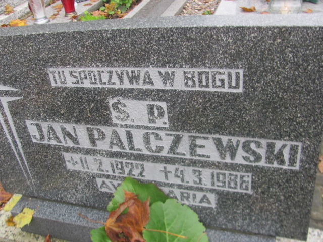 Grób Jan Palczewski