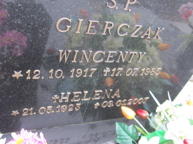Helena Gierczak 1923 Trzebnica - Grobonet - Wyszukiwarka osób pochowanych