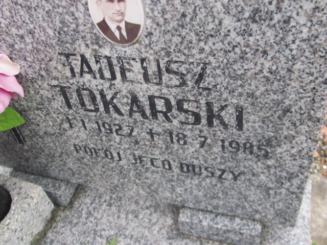 Tadeusz Tokarski 1927 Trzebnica - Grobonet - Wyszukiwarka osób pochowanych