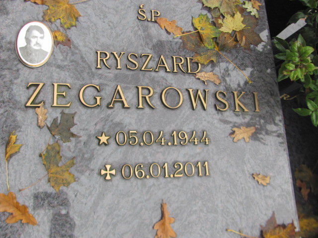 Ryszard Zegarowski 1944 Trzebnica - Grobonet - Wyszukiwarka osób pochowanych