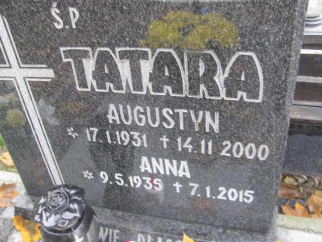 Anna Tatara 1935 Trzebnica - Grobonet - Wyszukiwarka osób pochowanych