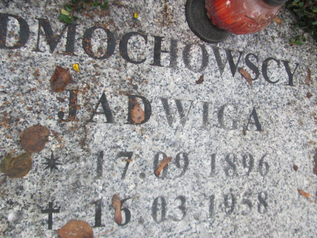 Jadwiga Dmochowska 1896 Trzebnica - Grobonet - Wyszukiwarka osób pochowanych