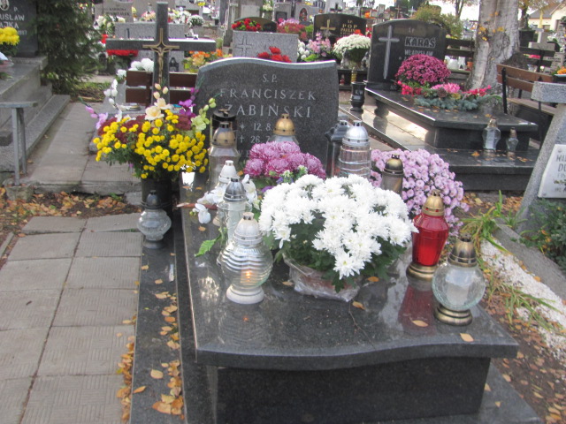 Grób Franciszek Żabiński