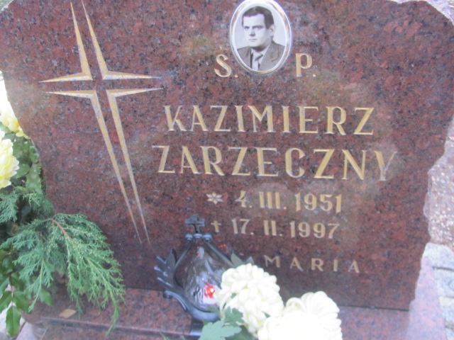 Grób Kazimierz Zarzeczny