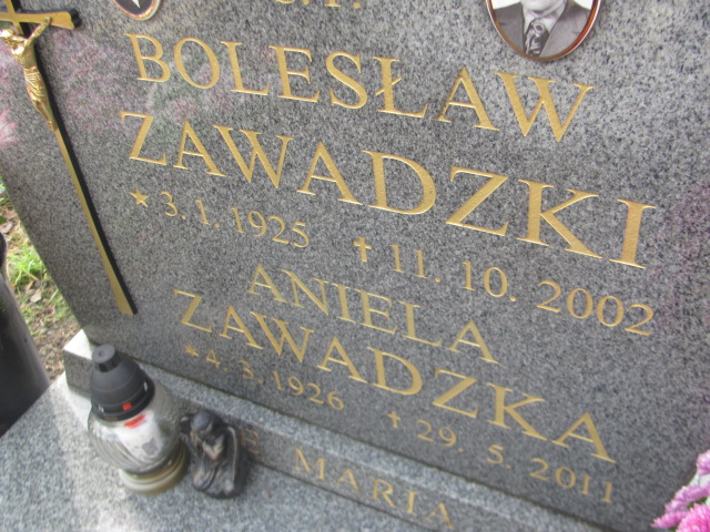 Grób Aniela Zawadzka