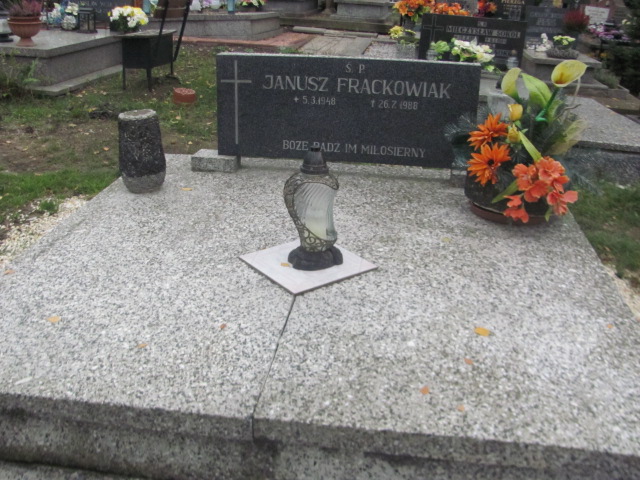 Grób Janusz Frąckowiak
