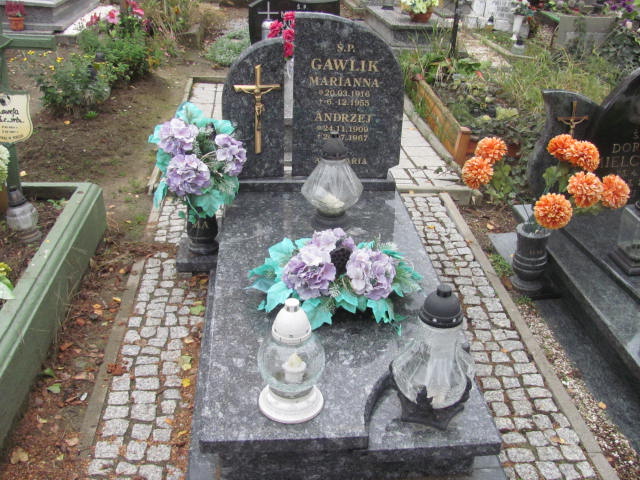 Grób Andrzej Gawlik
