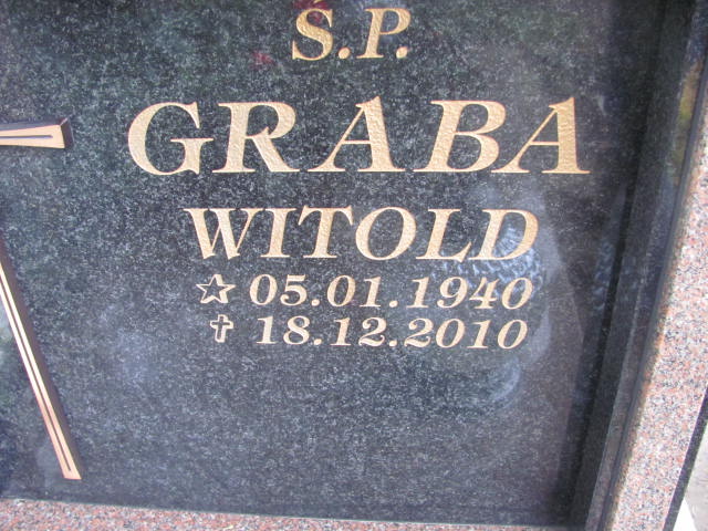 Witold Graba 1940 Trzebnica - Grobonet - Wyszukiwarka osób pochowanych