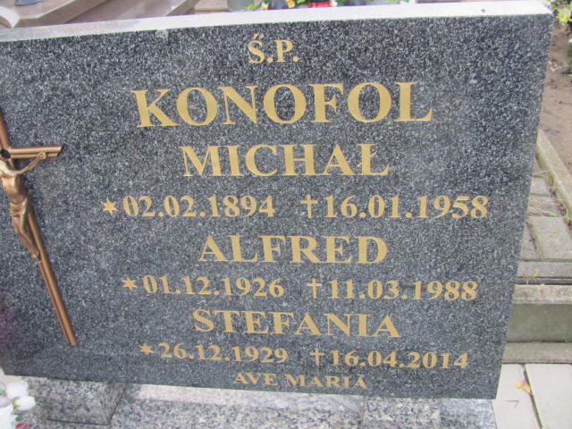 Stefania Konofol 1929 Trzebnica - Grobonet - Wyszukiwarka osób pochowanych