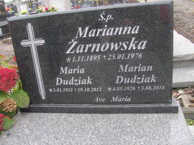 Marian Dudziak 1926 Trzebnica - Grobonet - Wyszukiwarka osób pochowanych