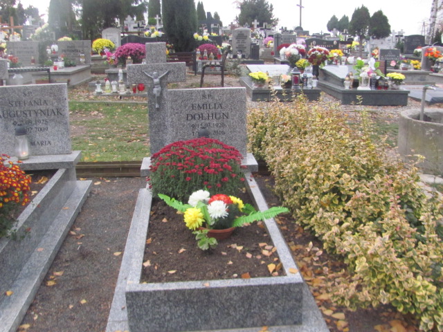 Grób Emilia Dołhun