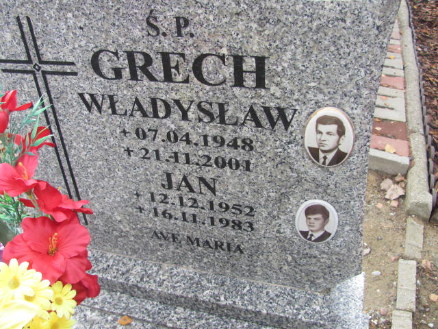 Władysław Grech 1948 Trzebnica - Grobonet - Wyszukiwarka osób pochowanych