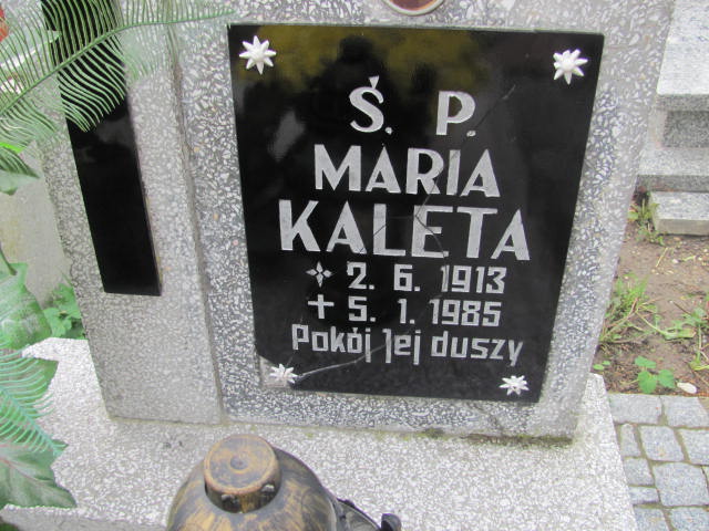 Maria Kaleta 1913 Trzebnica - Grobonet - Wyszukiwarka osób pochowanych