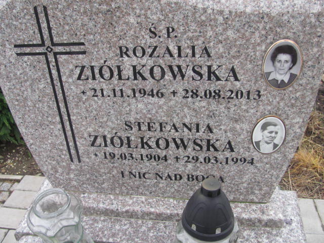 Rozalia Ziółkowska 1946 Trzebnica - Grobonet - Wyszukiwarka osób pochowanych