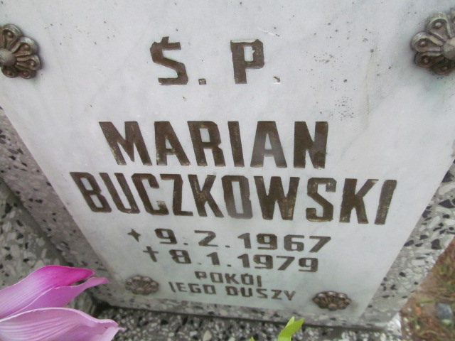 Marian Buczkowski 1967 Trzebnica - Grobonet - Wyszukiwarka osób pochowanych