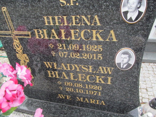 Helena Białecka 1925 Trzebnica - Grobonet - Wyszukiwarka osób pochowanych