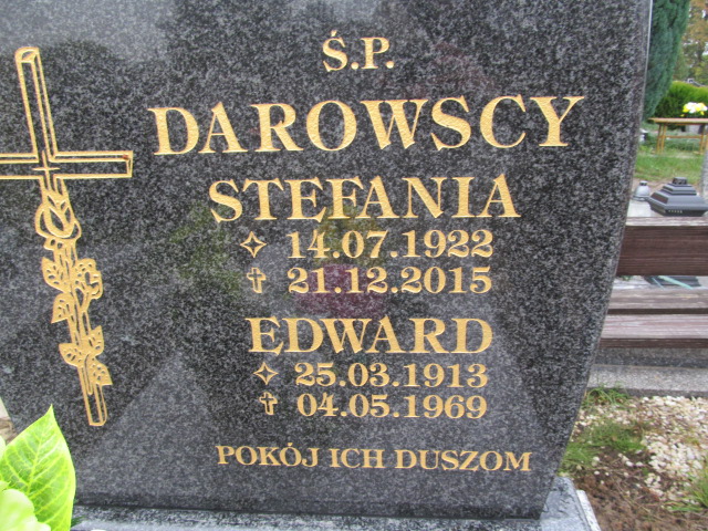 Edward Darowski 1913 Trzebnica - Grobonet - Wyszukiwarka osób pochowanych