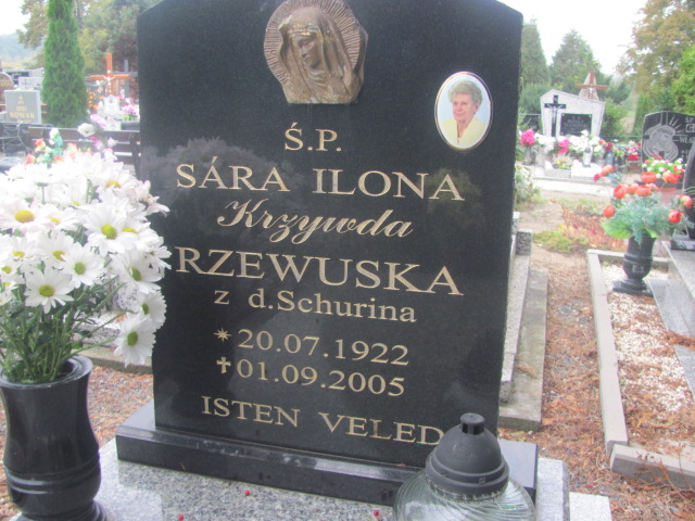 Grób Sara Ilona Rzewuska
