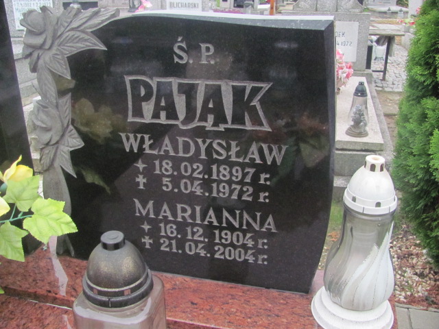 Władysław Pająk 1897 Trzebnica - Grobonet - Wyszukiwarka osób pochowanych