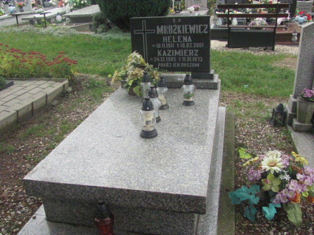 Grób Kazimierz Mrożkiewicz
