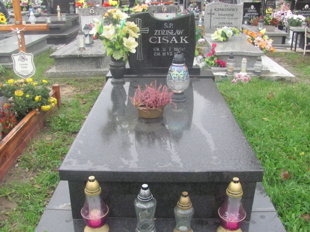 Grób Zdzisław Cisak