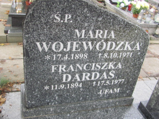 Maria Wojewódzka 1898 Trzebnica - Grobonet - Wyszukiwarka osób pochowanych