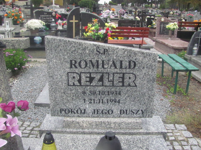 Romuald Rezler 1934 Trzebnica - Grobonet - Wyszukiwarka osób pochowanych