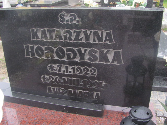 Katarzyna Horodyńska 1922 Trzebnica - Grobonet - Wyszukiwarka osób pochowanych