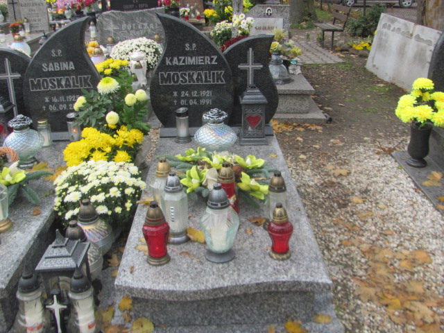 Grób Kazimierz Moskalik