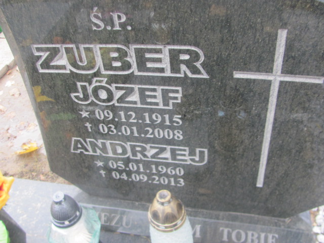 Andrzej Zuber 1960 Trzebnica - Grobonet - Wyszukiwarka osób pochowanych