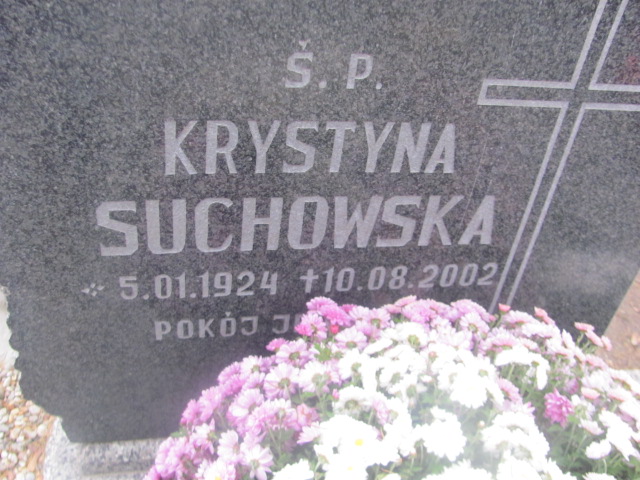 Krystyna Suchowska 1924 Trzebnica - Grobonet - Wyszukiwarka osób pochowanych