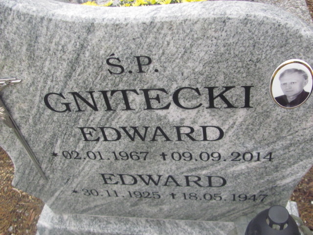 Edward Gnitecki 1925 Trzebnica - Grobonet - Wyszukiwarka osób pochowanych