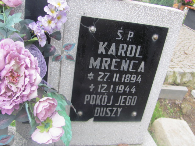 Karol Mreńca 1894 Trzebnica - Grobonet - Wyszukiwarka osób pochowanych