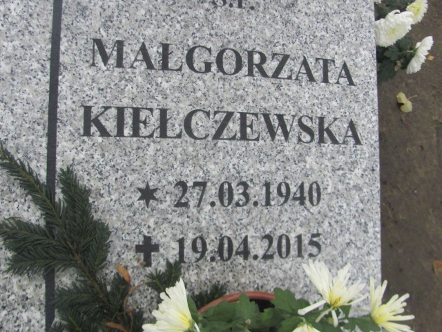 Małgorzata Kiełczewska 1940 Trzebnica - Grobonet - Wyszukiwarka osób pochowanych