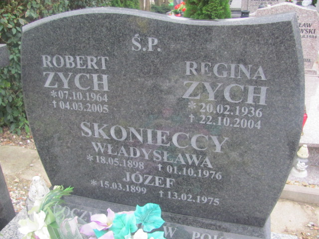 Grób Robert Zych