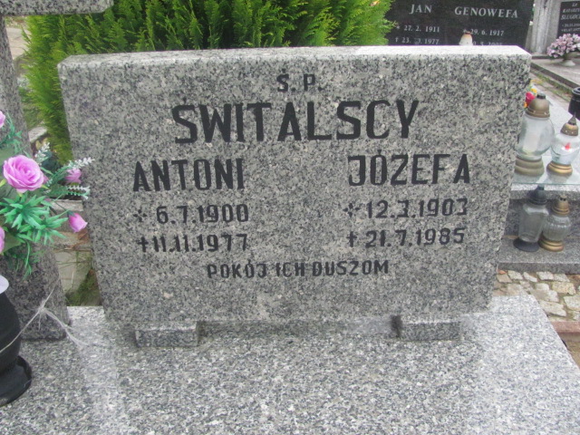 Grób Józefa Świtalska